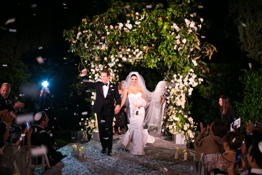 Nicole & Jason's Beverly Hills Wedding photographed by Samuel Lippke Studios