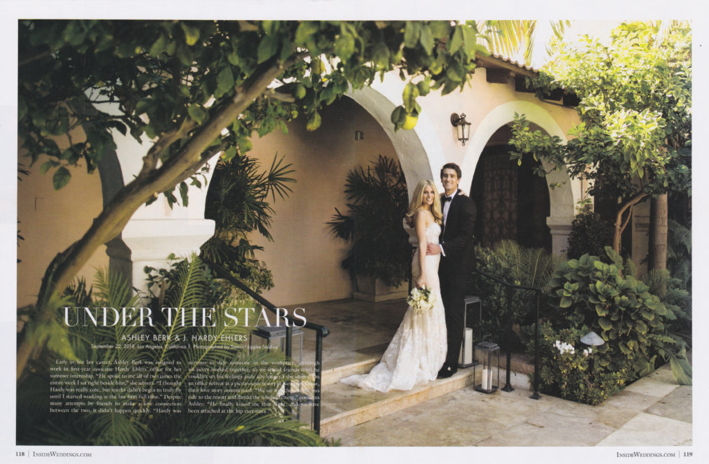 Samuel Lippke Photographed Ashley & Hardy's Beautiful Wedding at Hotel Bel Air in Bel Air, California